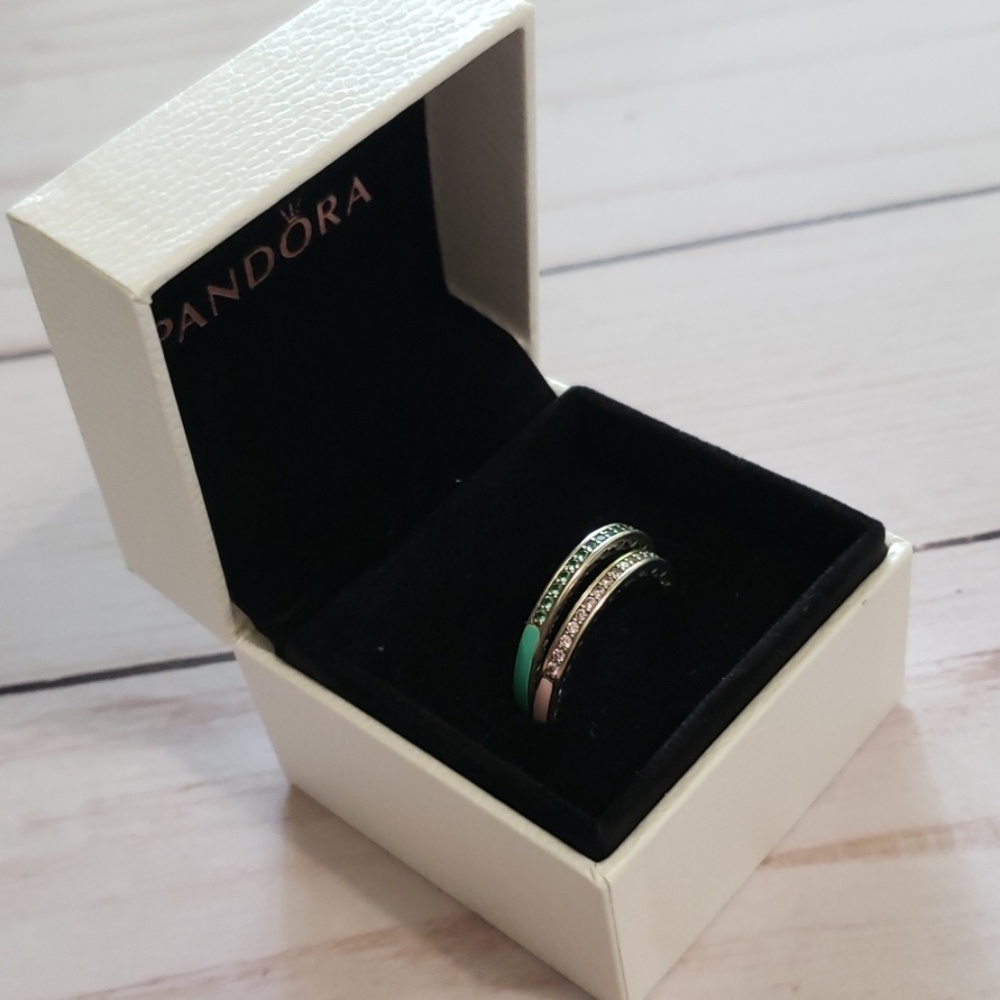 🔅Sale - Final Price🔅Two Hearts of Pandora Rings
